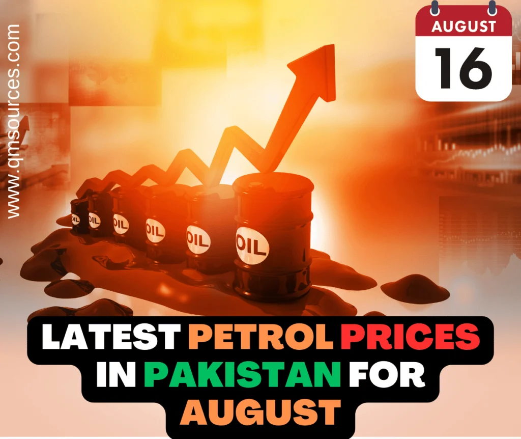 Latest Petrol Prices in Pakistan for August
