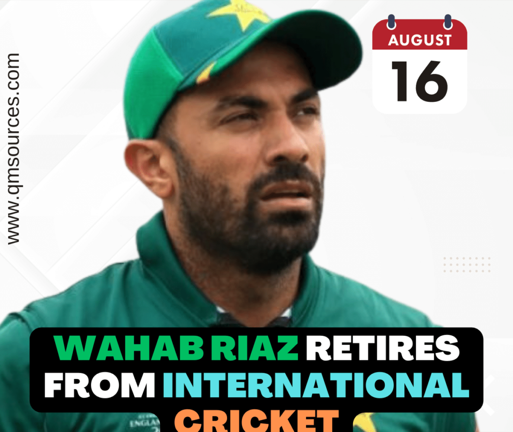 Wahab Riaz Retires from International Cricket