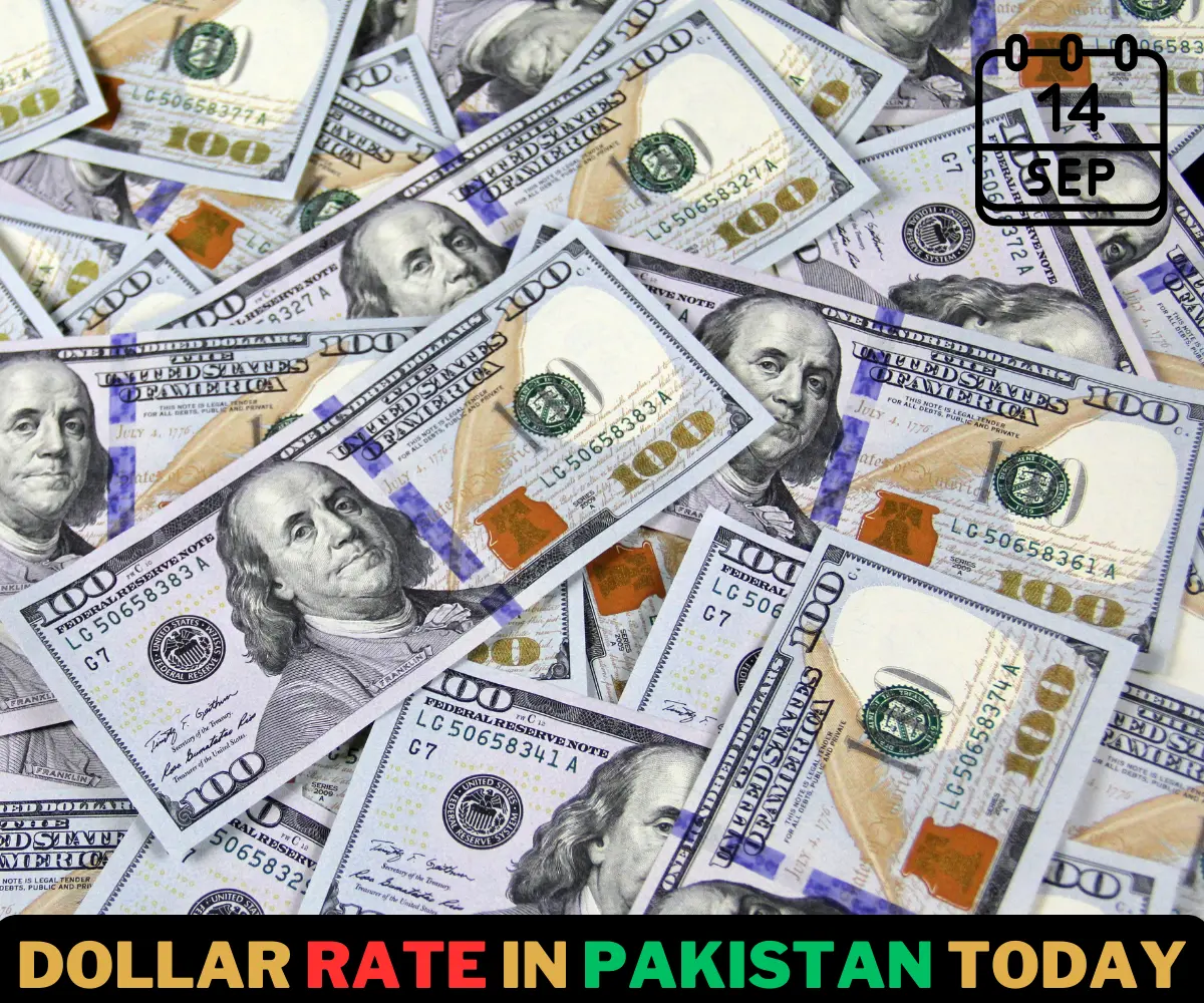 USD to PKR – Dollar Rate in Pakistan Today – 14 September 2023