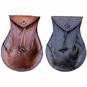 Leder Beutel Braun oder Schwarz