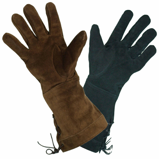 Lederhandschuhe Beige oder Schwarz