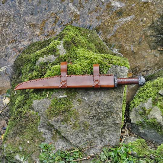 Sax mit Lederscheide - Image 4