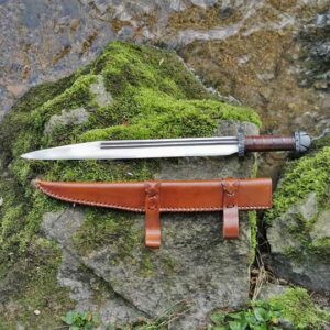 Sax mit Lederscheide