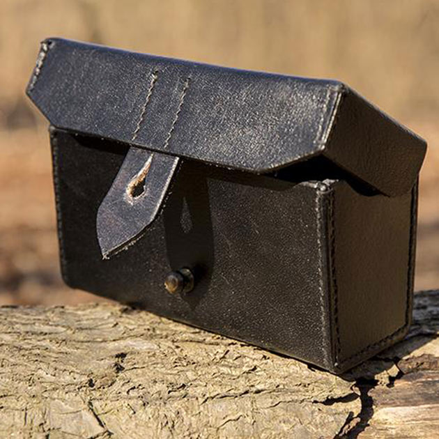 Imperiale Ledertasche schwarz - Image 2