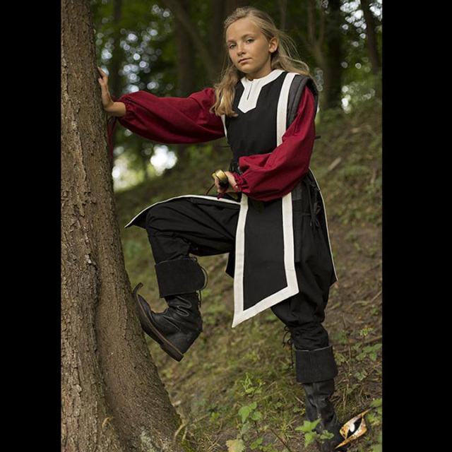 Waffenrock Schwarz 6-8Jahre - Image 2