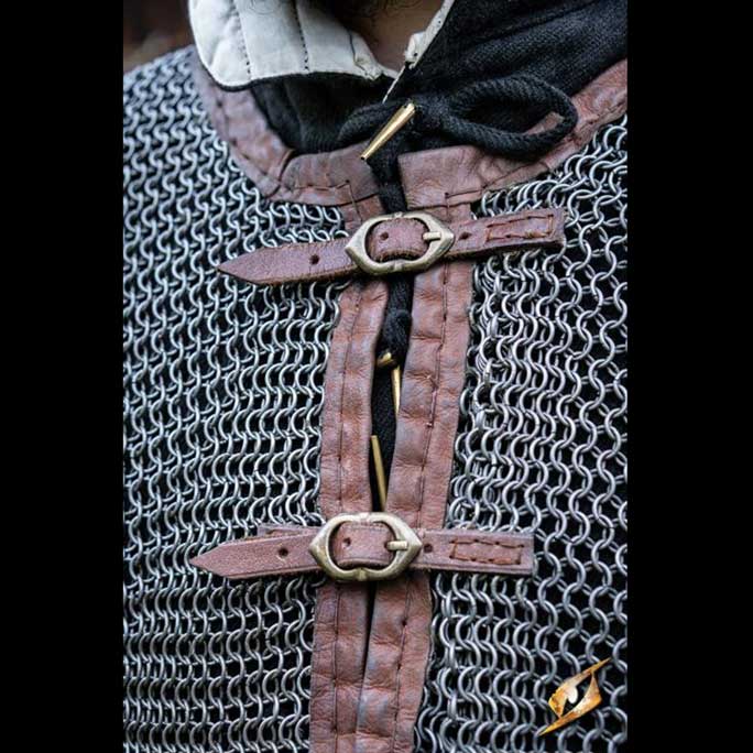 Kettenhemd Lederumrandung - Image 4