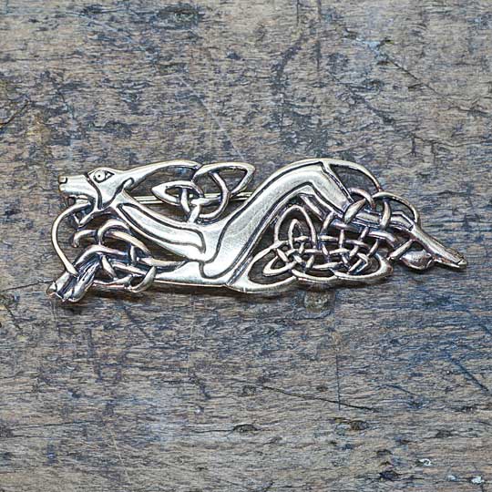 Brosche Ketischer Hund