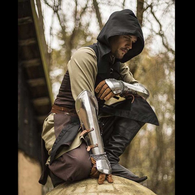 Armschutz Metall Poliert 1Paar - Image 4