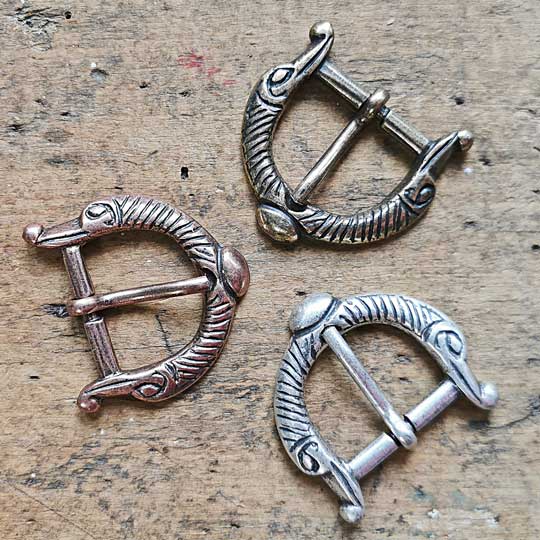 Schnalle mit Vogelkopf gross