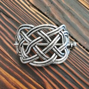 Haarspange Knotenmuster