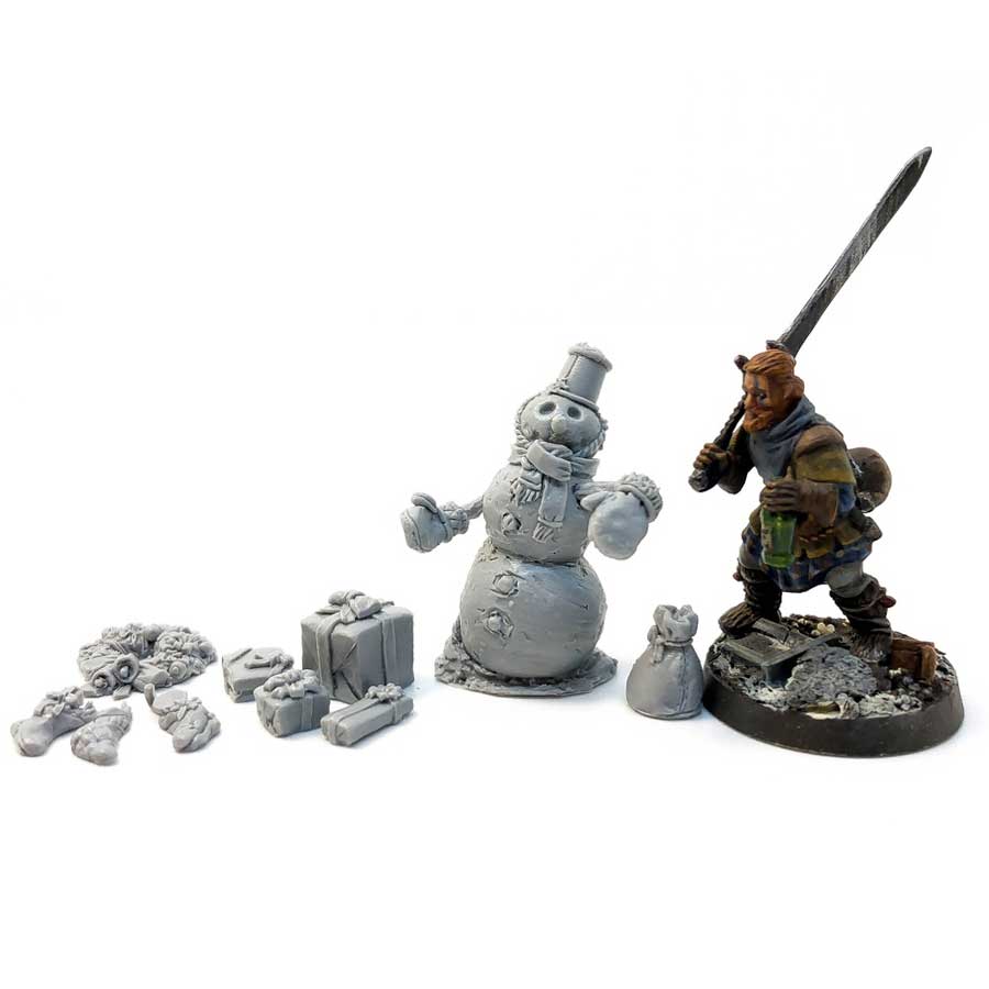 Schneemann und Geschenke - Image 3