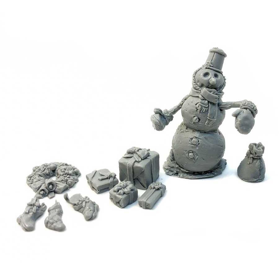 Schneemann und Geschenke - Image 4