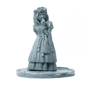 Maedchen mit Blumenkranz