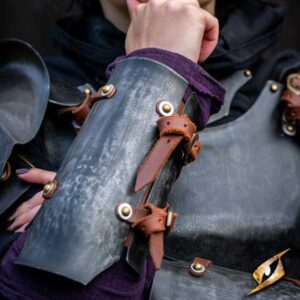 Armschutz Metall Dunkel