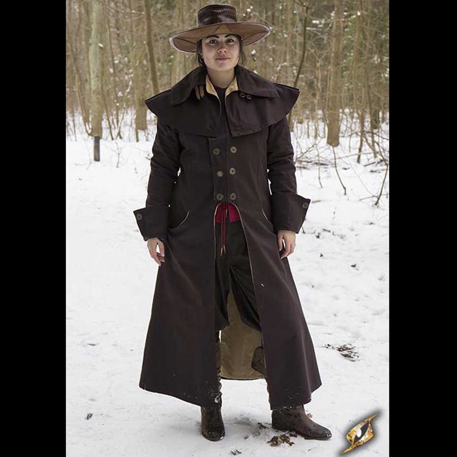 Kutscher Mantel Braun