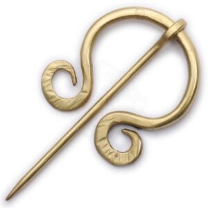 Messingfibel mittelgross