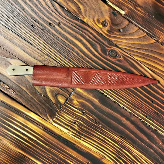 Mittelalter Messer mit Lederscheide - Image 3