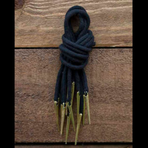 Nestelschnur Schwarz 6Stk