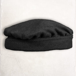 Mutze Wolle Schwarz