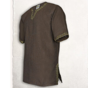 Leichte Tunika Fischgrad mit Borde