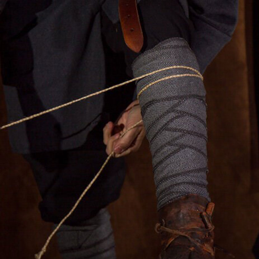 Wadenwickel Fischgrad Baumwolle - Image 9