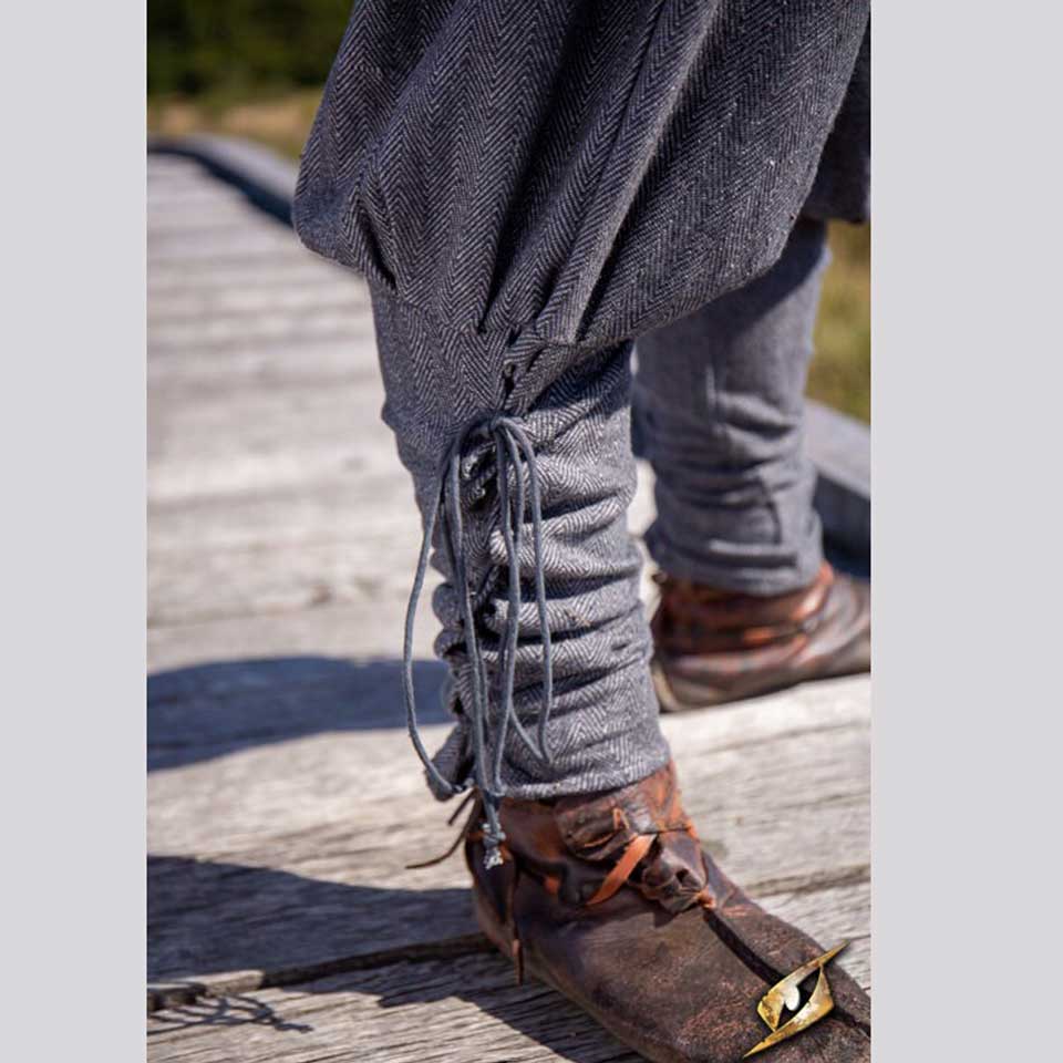 Fischgrat Hosen Grau - Image 2