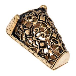 Tierkopffibel durchbrochen