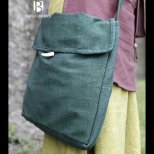 Umhangetasche Baumwolle Grun