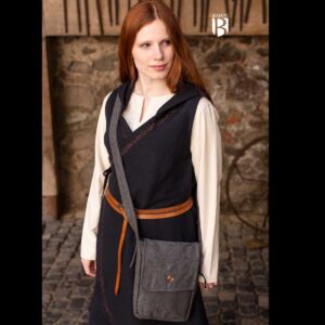 Kleine Umhangetasche Grau