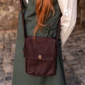 Kleine Umhangetasche Braun