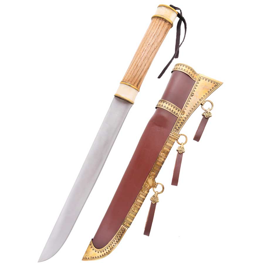 Sax mit Holz Knochengriff