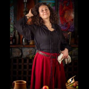 Leichtes Hemd Unisex schwarz