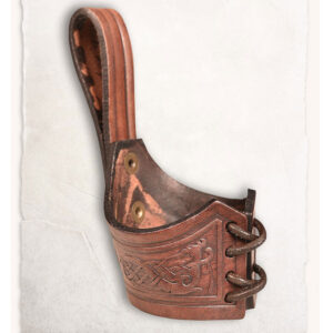 Horn Halter klein braun