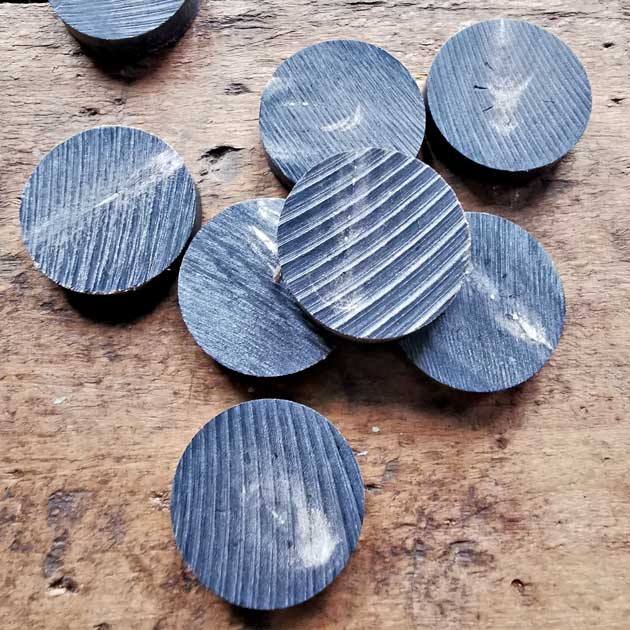 Runde Horn Platten Roh - Image 2