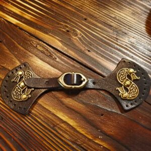 Fell Verschluss mit Schnalle