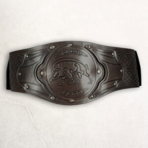 Ledergurtel Wildschwein