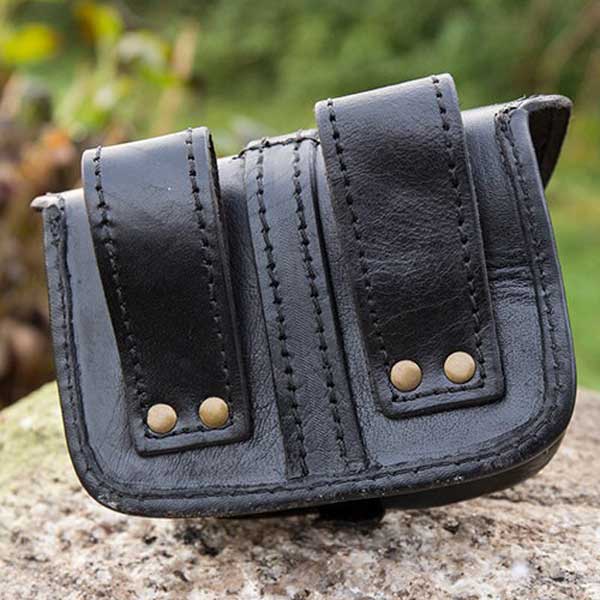Leder Gurteltasche Braun oder Schwarz - Image 3