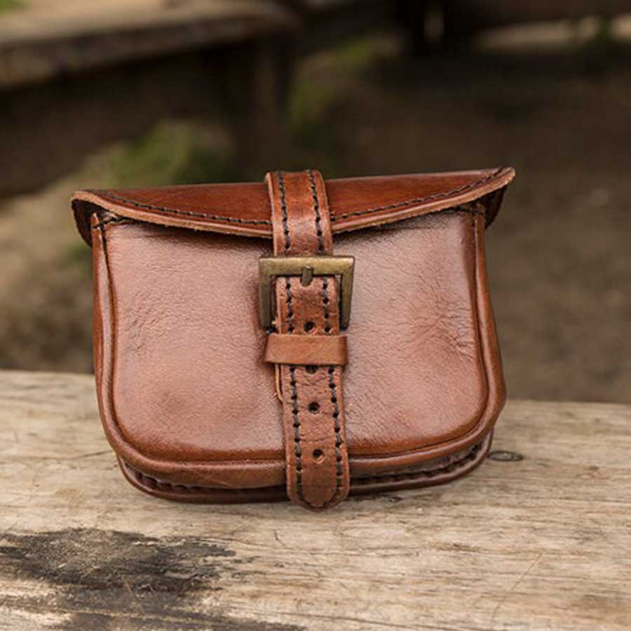 Leder Gurteltasche Braun oder Schwarz