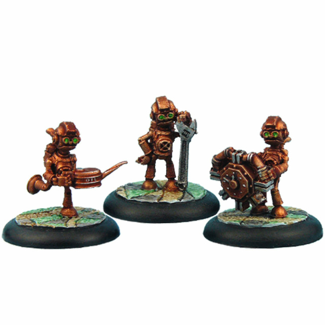 Wolsung Inventors Club Clockwork Servants 3Figuren