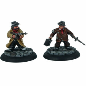 Wolsung The Scylla Cousin with Tommygun 2Figuren