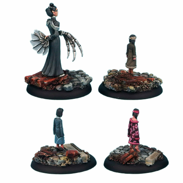 Wolsung Triad of Lotus Dragon Ubume Borei and Warashi 4Figuren - Image 2