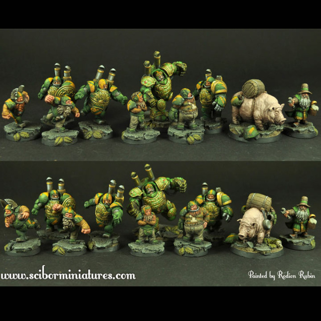 Zwerge Football Team 10Figuren - Image 2