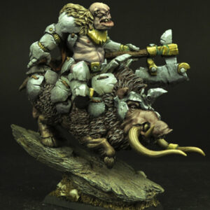 Ork Krieger auf Wildschwein