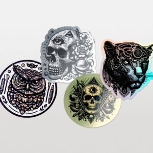 gloss individual sticker printing london