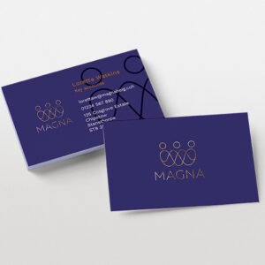 foil business card printing london