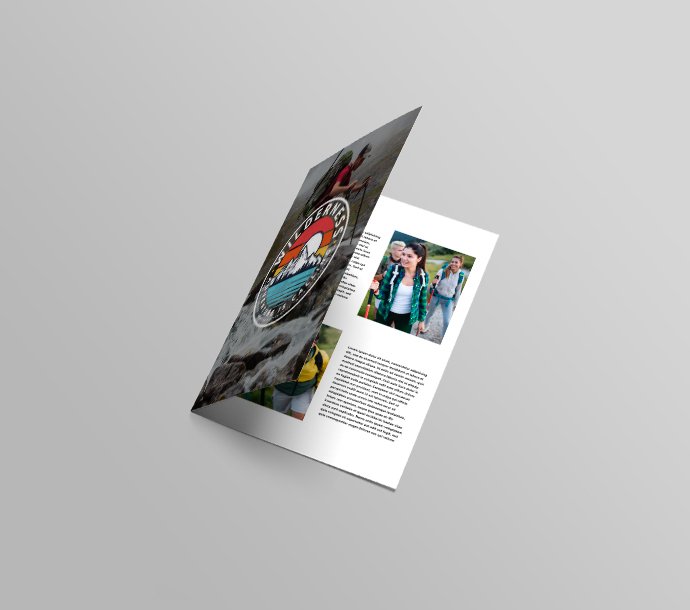 half fold leaflet printing london