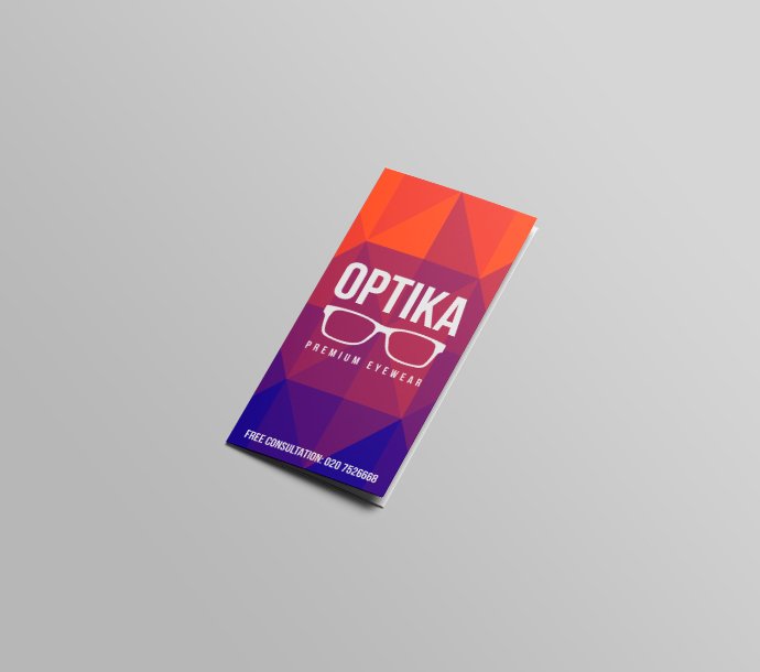tri fold leaflet printing london