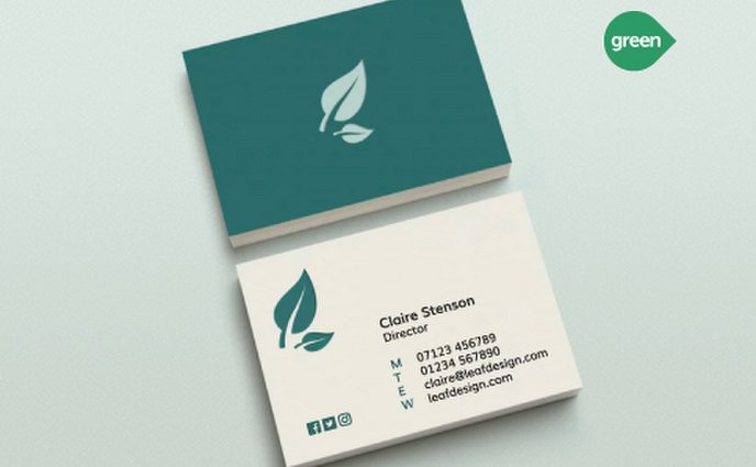 recycled board business card printing london - Image 2