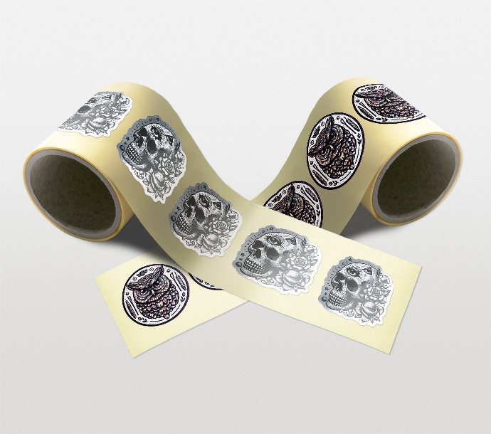 gloss sticker roll printing london - Image 4