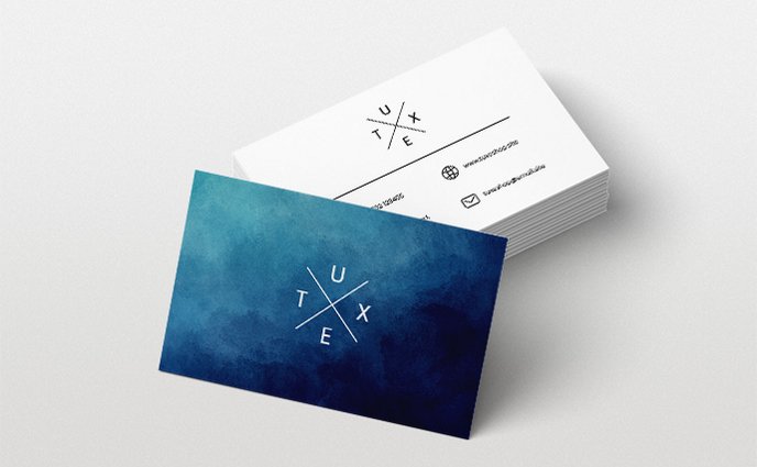 rounded corner business card printing london - Image 2